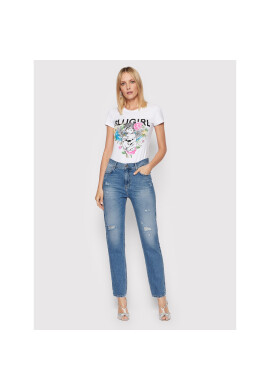 Blugirl Blumarine Тишърт RA2230-J6450 Бял Regular Fit - Pepit.bg
