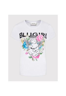 Blugirl Blumarine Тишърт RA2230-J6450 Бял Regular Fit - Pepit.bg