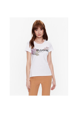Blugirl Blumarine Тишърт RA3157-J5003 Бял Regular Fit - Pepit.bg