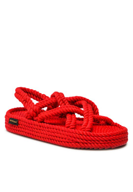 Bohonomad Сандали Bodrum Platform Sandal BOD.0015.PRS Червен - Pepit.bg