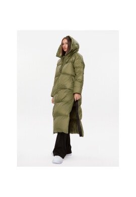 Bomboogie Пухено яке CW 8082 T MNA3 Зелен Relaxed Fit - Pepit.bg