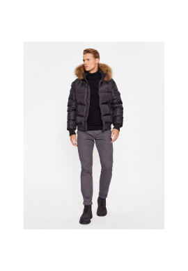 Bomboogie Пухено яке JM603PTNIW3 Черен Regular Fit - Pepit.bg