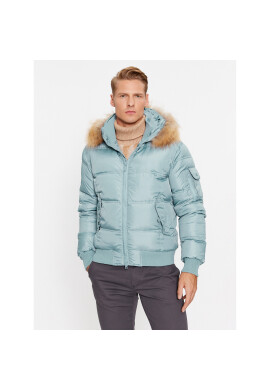 Bomboogie Пухено яке JM603PTNIW3 Син Regular Fit - Pepit.bg