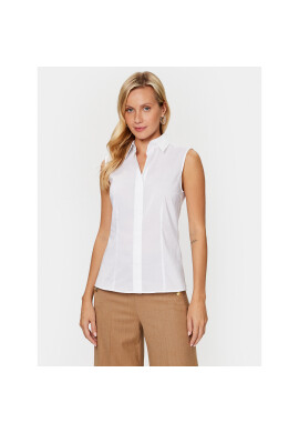 Boss Блуза 50490066 Бял Slim Fit - Pepit.bg