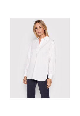 Boss Блуза Bessa 50453635 Бял Loose Fit - Pepit.bg