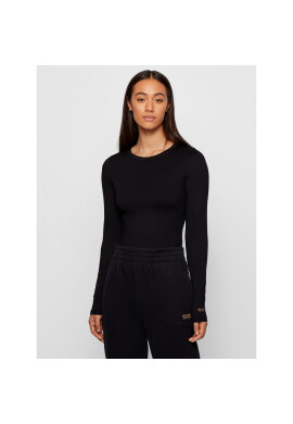Boss Блуза C_Esabel_Active 50457401 Черен Slim Fit - Pepit.bg