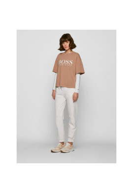 Boss Блуза C_Esabel_Active 50457401 Екрю Slim Fit - Pepit.bg