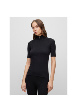Boss Блуза Etabia 50494164 Черен Extra Slim Fit - Pepit.bg