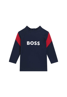 Boss Блуза J05A16 M Тъмносин Regular Fit - Pepit.bg