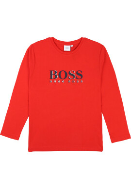 Boss Блуза J25E45 S Червен Regular Fit - Pepit.bg