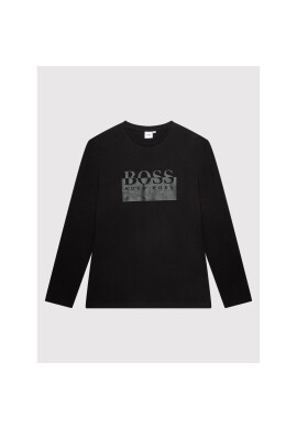 Boss Блуза J25L64 D Черен Regular Fit - Pepit.bg