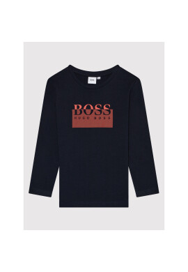 Boss Блуза J25L64 S Тъмносин Regular Fit - Pepit.bg