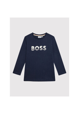 Boss Блуза J25M15 D Тъмносин Regular Fit - Pepit.bg