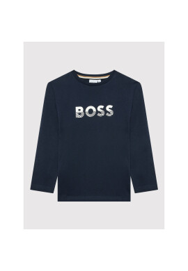 Boss Блуза J25M15 S Тъмносин Regular Fit - Pepit.bg