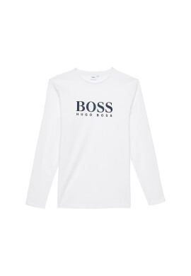 Boss Блуза J25P21 D Бял Regular Fit - Pepit.bg