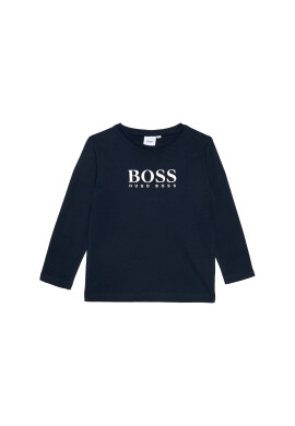 Boss Блуза J25P21 D Тъмносин Regular Fit - Pepit.bg