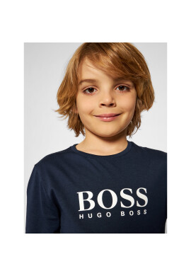 Boss Блуза J25P21 S Тъмносин Regular Fit - Pepit.bg