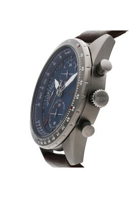 Boss Часовник Pilot Edition 1513852 Кафяв - Pepit.bg