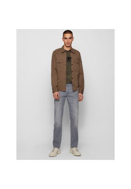 Boss Дънки Maine 50444812 Сив Regular Fit - Pepit.bg