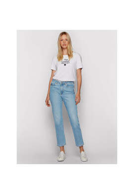 Boss Дънки Straight Crop Vd 50452525 Син Regular Fit - Pepit.bg