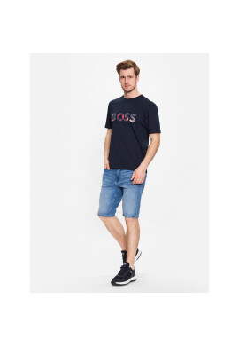 Boss Дънкови шорти Delaware 50488609 Син Slim Fit - Pepit.bg