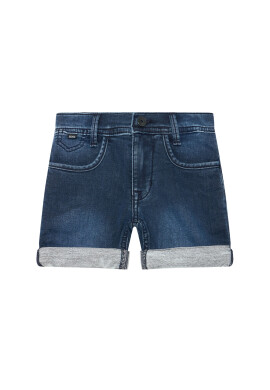 Boss Дънкови шорти J24694 D Тъмносин Regular Fit - Pepit.bg
