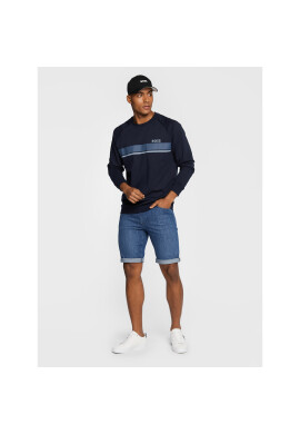 Boss Дънкови шорти Maine3 50473122 Син Regular Fit - Pepit.bg