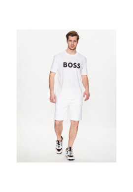 Boss Спортни шорти Headlo 1 50482912 Бял Regular Fit - Pepit.bg