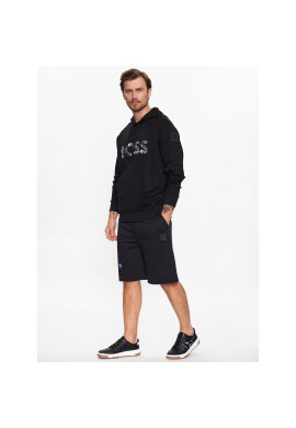 Boss Спортни шорти Headlo Lotus 50488823 Черен Regular Fit - Pepit.bg