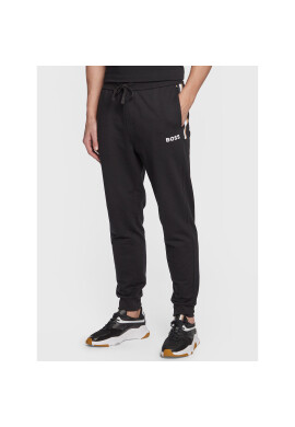 Boss Долнище анцуг Iconic 50488107 Черен Regular Fit - Pepit.bg