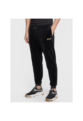 Boss Долнище анцуг Velour 50485849 Черен Regular Fit - Pepit.bg