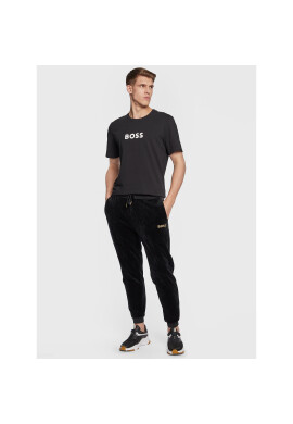 Boss Долнище анцуг Velour 50485849 Черен Regular Fit - Pepit.bg