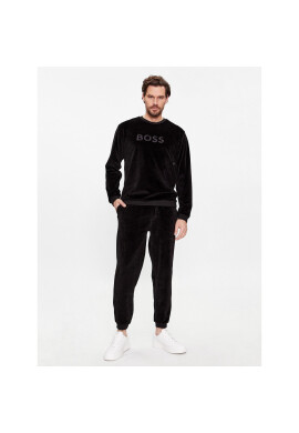 Boss Долнище анцуг Velour 50485849 Черен Regular Fit - Pepit.bg