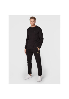 Boss Долнище анцуг AJBXNG Halboa Aj 50476434 Черен Regular Fit - Pepit.bg