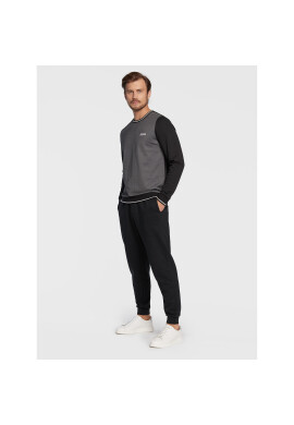 Boss Долнище анцуг Heritage 50480668 Черен Regular Fit - Pepit.bg