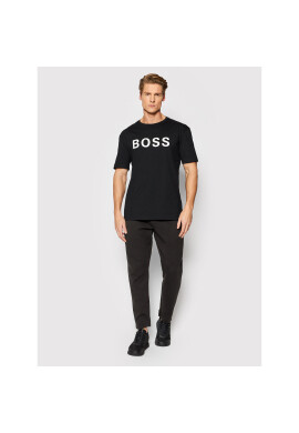 Boss Долнище анцуг Hique 50462035 Черен Regular Fit - Pepit.bg