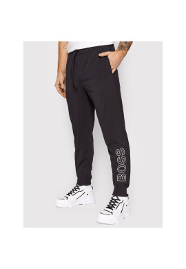 Boss Долнище анцуг Identity 50460267 Черен Regular Fit - Pepit.bg