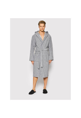 Boss Халат Logo Terry Robe 50460341 Сив - Pepit.bg