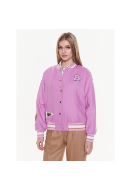 Boss Яке бомбър 50483272 Розов Relaxed Fit - Pepit.bg