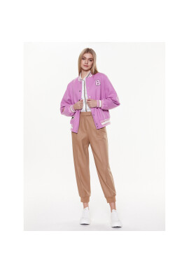 Boss Яке бомбър 50483272 Розов Relaxed Fit - Pepit.bg