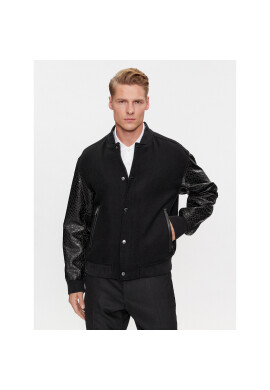 Boss Яке бомбър Motiver1 50499589 Черен Regular Fit - Pepit.bg
