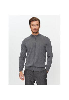 Boss Кардиган Balonso-L 50476347 Сив Regular Fit - Pepit.bg