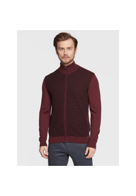 Boss Кардиган Ladriano 50477364 Бордо Regular Fit - Pepit.bg