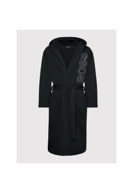 Boss Халат Identity Hooded Robe 50463513 Черен - Pepit.bg