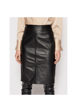 Boss Кожена пола Selrita5 50460741 Черен Regular Fit - Pepit.bg