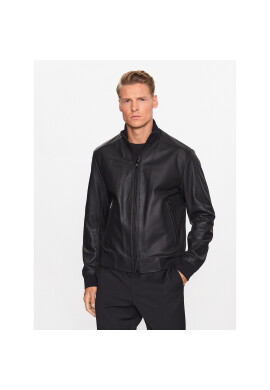 Boss Кожено яке 50485081 Черен Regular Fit - Pepit.bg