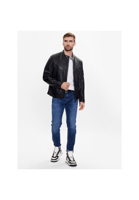 Boss Кожено яке 50485083 Черен Slim Fit - Pepit.bg