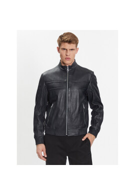 Boss Кожено яке 50488087 Тъмносин Regular Fit - Pepit.bg