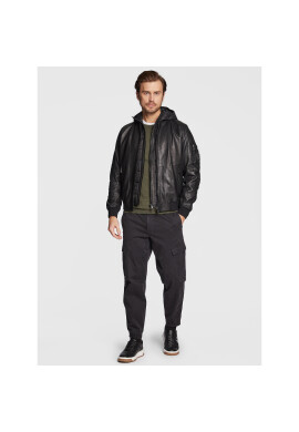 Boss Кожено яке Jagor 50476995 Черен Regular Fit - Pepit.bg