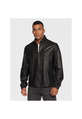 Boss Кожено яке Jasis 50476955 Черен Regular Fit - Pepit.bg